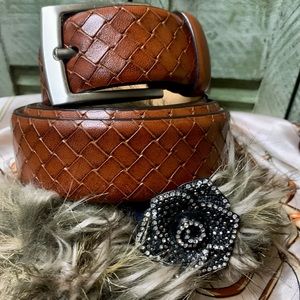 ♠️Tasso Elba ♠️Cinto de Piel Genuina♠️Unisex ♠️#TE11